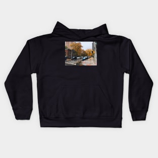 Beautiful Brooklyn Autumn Day Kids Hoodie